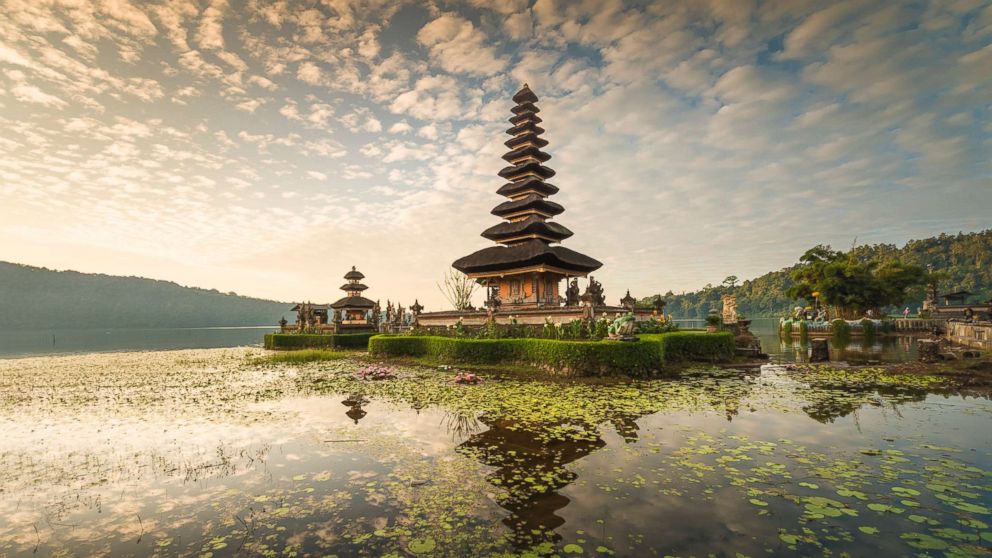 PHOTO: Pura Ulun Danu Bratan, a major Shaivite water temple in Bali, Indonesia, is pictured in this undated stock photo.