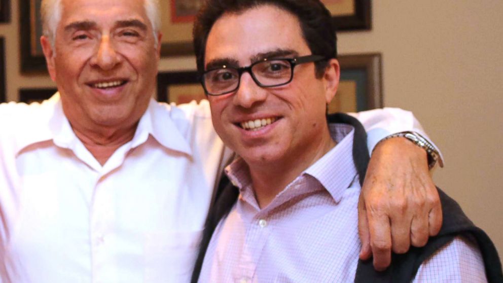 PHOTO: Baquer Namazi, left, and his son Siamak are seen in this undated photo provided by Babak Namazi, who is the brother of Siamak Namazi and son of Baquer Namazi.