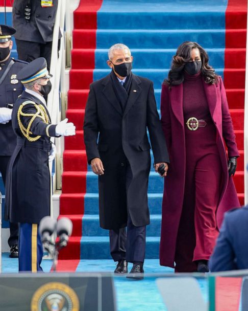 Michelle Obama Sergio Hudson Coat Inauguration 2021