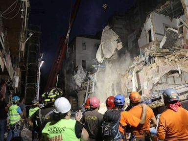 Search for survivor in Beirut rubble continues as rescuers detect 'heartbeat'