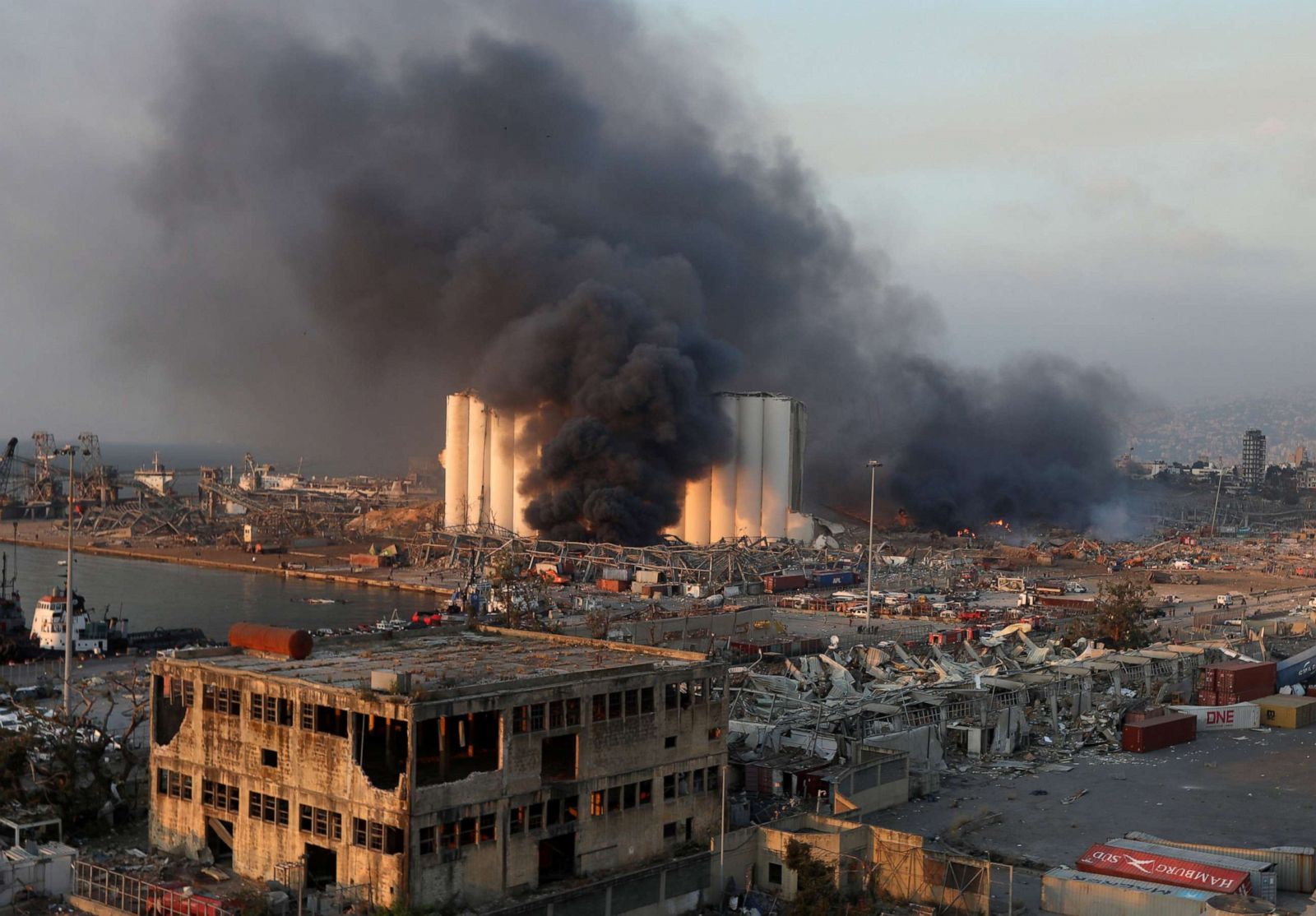 PHOTOS: Devastating Images From The Beirut Explosion - ABC News