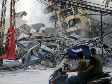 Israel-Gaza-Lebanon updates: Several killed as Israel bombs central Beirut