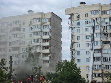 Ukraine strikes Russian apartment building killing 13 people, officials say
