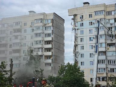 Ukraine strikes Russian apartment building, local governor says