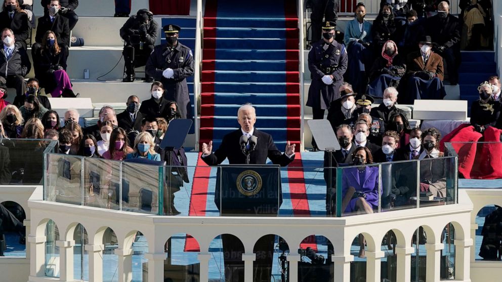 Key moments from the inauguration of Joe Biden as 46th US ...