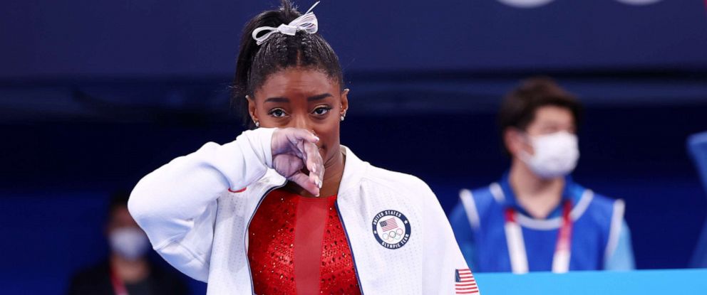 Simone Biles' surprise withdrawal at Tokyo Olympics puts spotlight on athletes' mental health ...