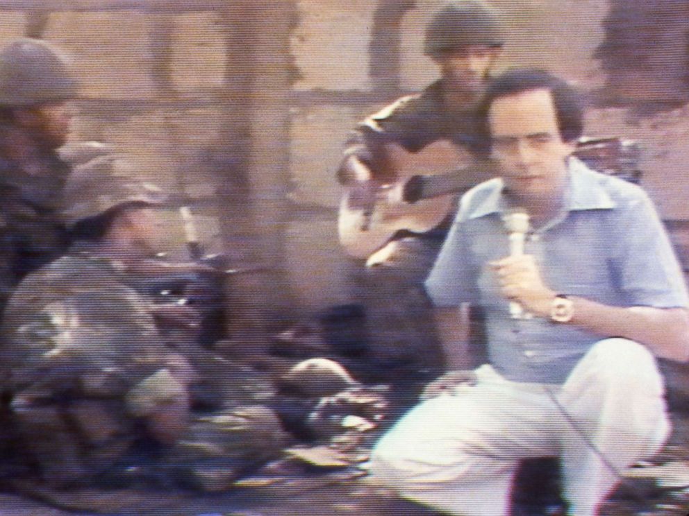 PHOTO: ABC News correspondent Bill Stewart reports from Nicaragua, shortly before he was killed by a Nicaraguan National Guard soldier on June 20, 1979.