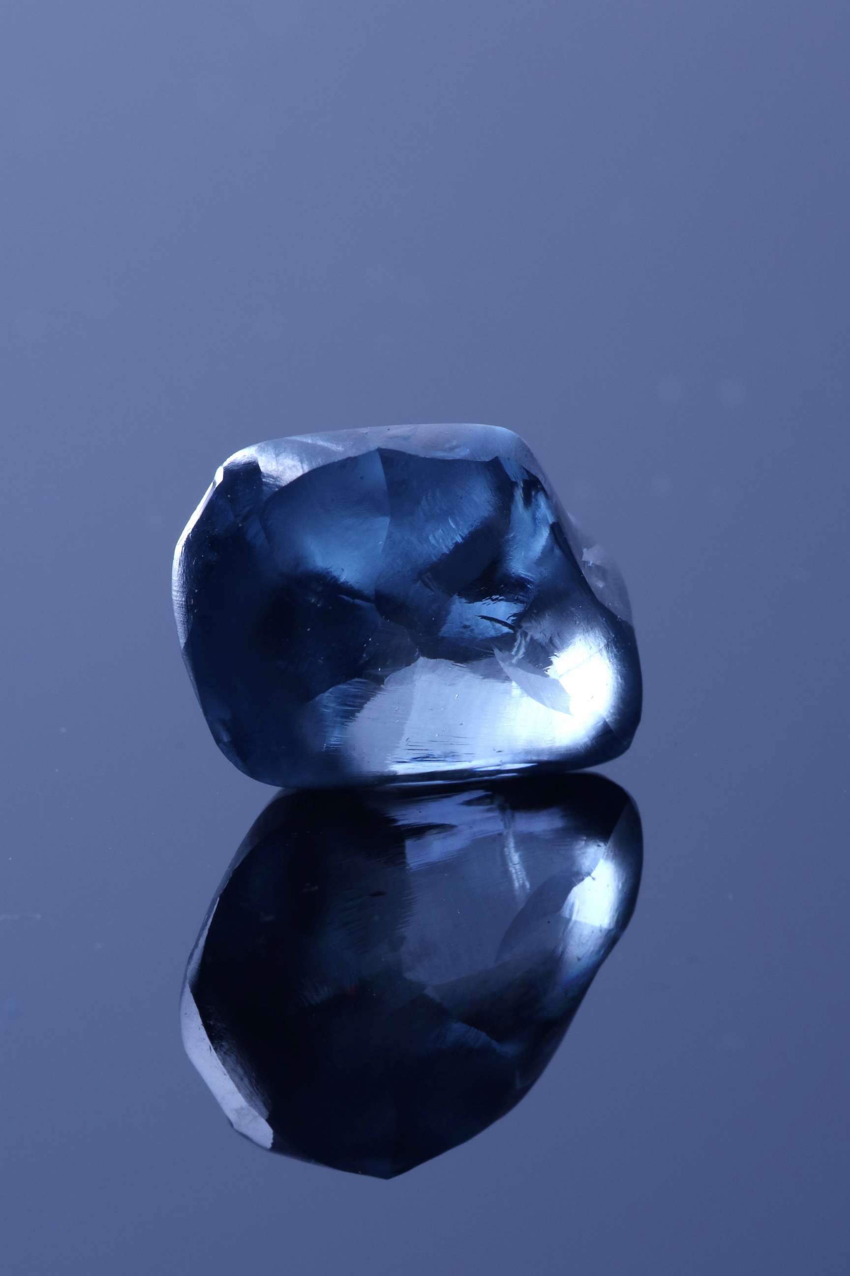 PHOTO: A rare blue diamond was unveiled in Botswana on April 17, 2019.