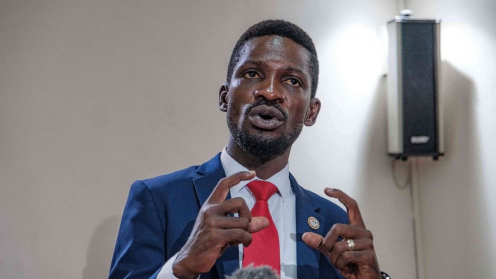 Pop star-turned-politician Bobi Wine challenges Uganda's ...