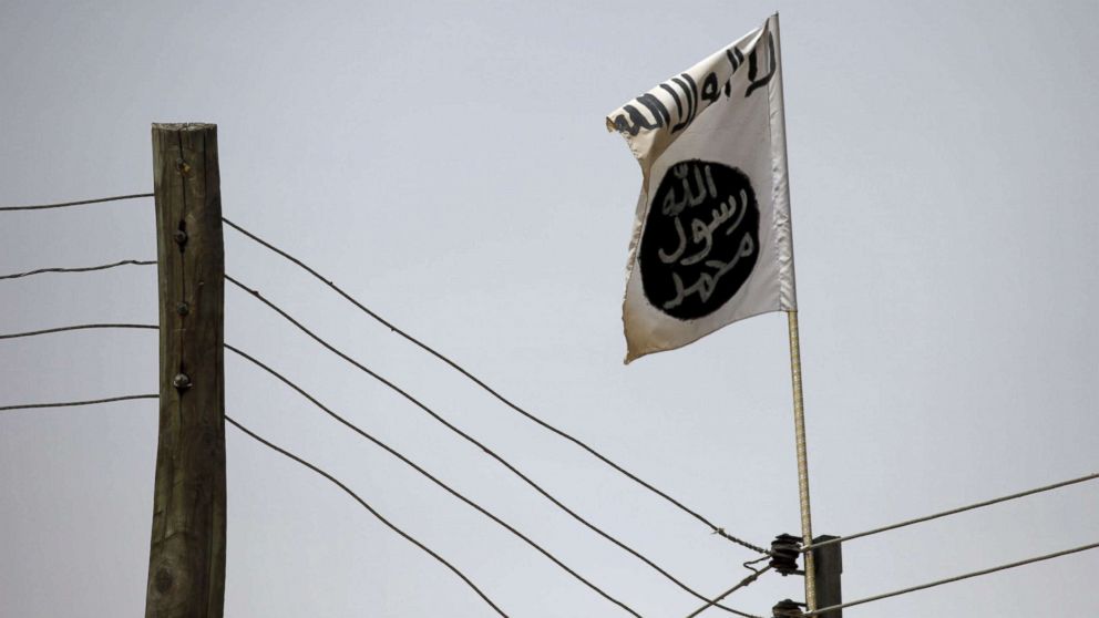 PHOTO: A Boko Haram flag flies in Damasak, Nigeria, in this March 24, 2015 file photo.