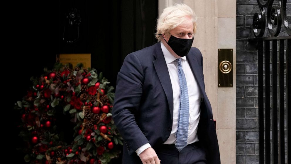 Pressure grows on UK Prime Minister Boris Johnson to resign over alleged lockdown Christmas party - ABC News