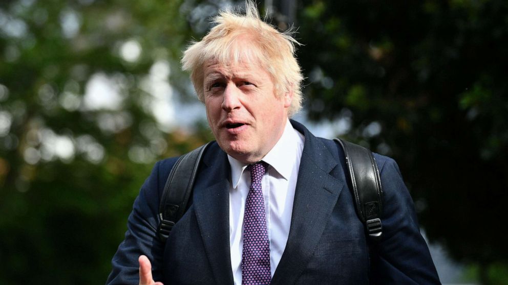 PHOTO: Boris Johnson is seen in London, May 27, 2019.