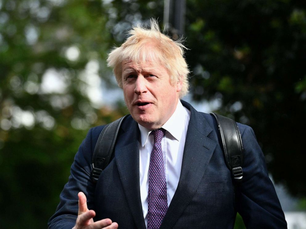 PHOTO: Boris Johnson is seen in London, May 27, 2019.