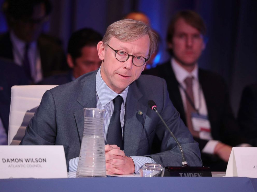 PHOTO: Brian Hook, Director of Policy Planning, U.S. Department of State, speaks at The 2017 Concordia Annual Summit at Grand Hyatt New York, Sept. 19, 2017, in New York City.