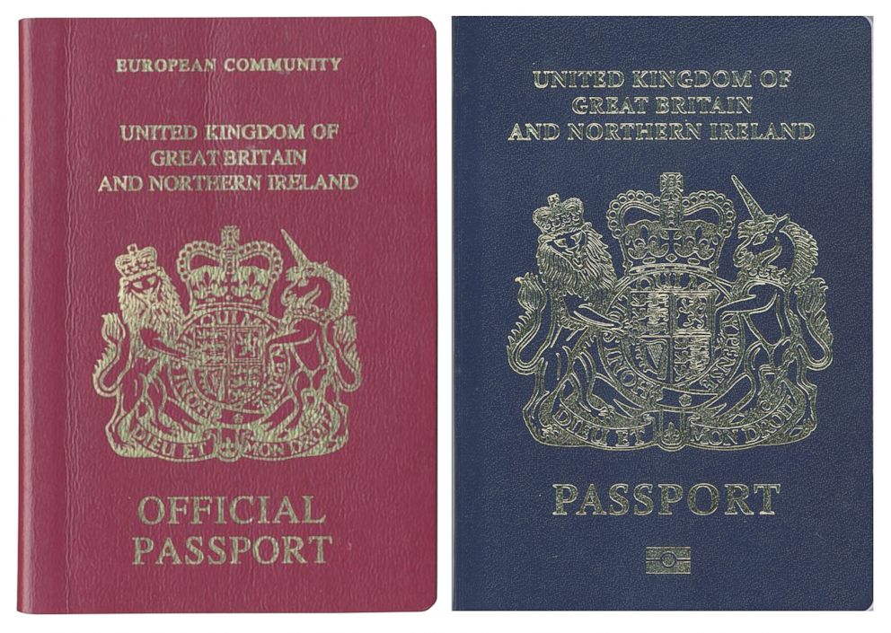 What Color Are British Passports