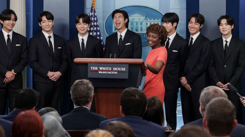 In a closed meeting in the Oval Office, President Joe Biden and the band discussed Asian representation, inclusion and anti-Asian discrimination in the U.S.