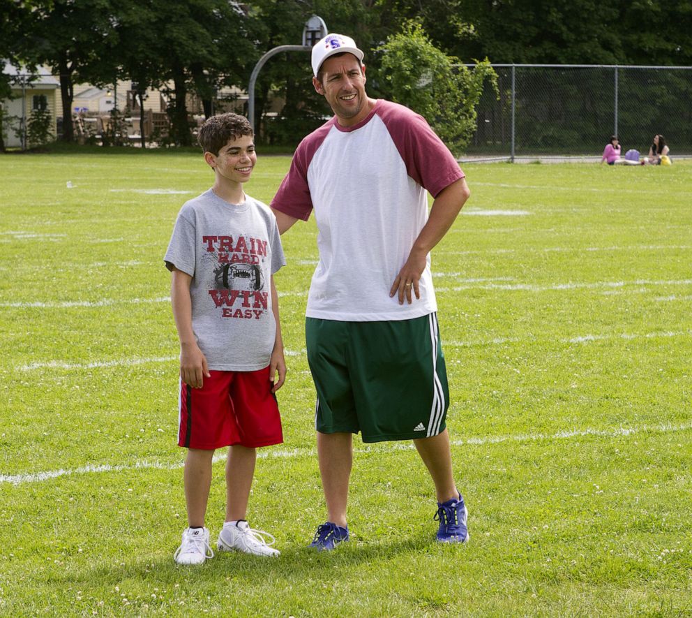 PHOTO: Cameron Boyce appears in a scene in "Grown Ups" with Adam Sandler.