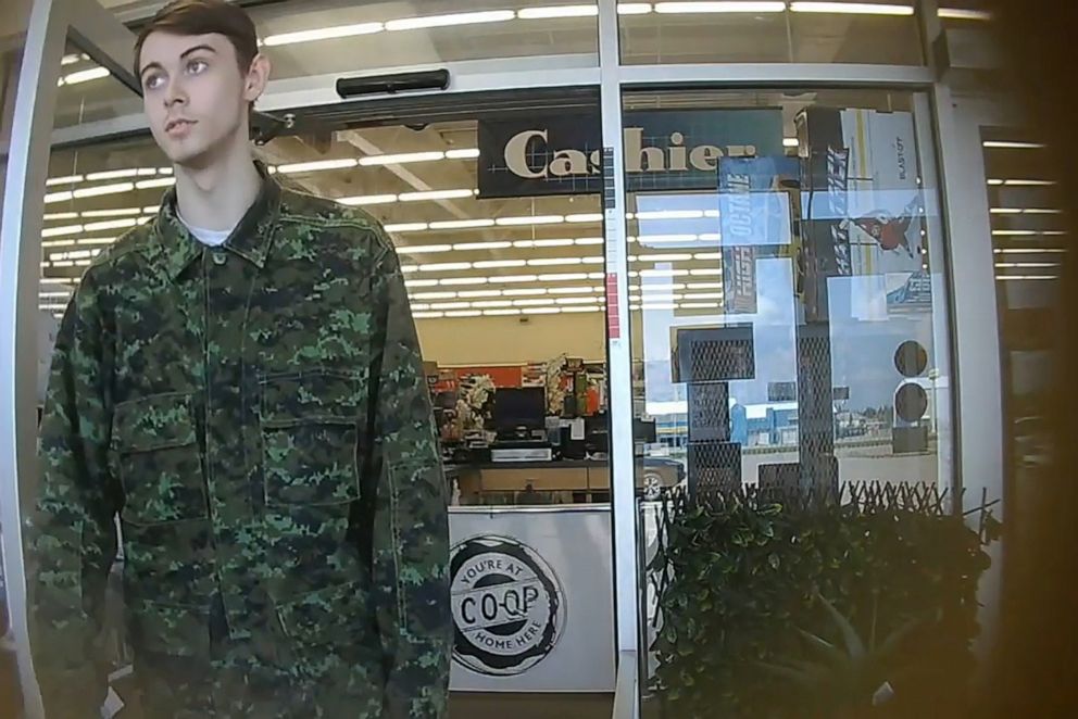 PHOTO: Bryer Schmegelsky, 18 from Port Alberni, named as a suspect along with Kam McLeod, 19 in the murder of an Australian tourist and his American girlfriend in northern British Columbia, and charged with the second-degree murder of Leonard Dyck.