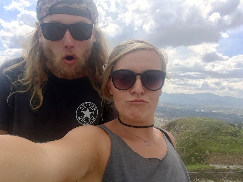 PHOTO:In this undated photo provided by the Deese family of Chynna Deese, 23-year-old Australian Lucas Fowler, left, and 24-year-old American girlfriend Chynna Deese poses for a selfie. 