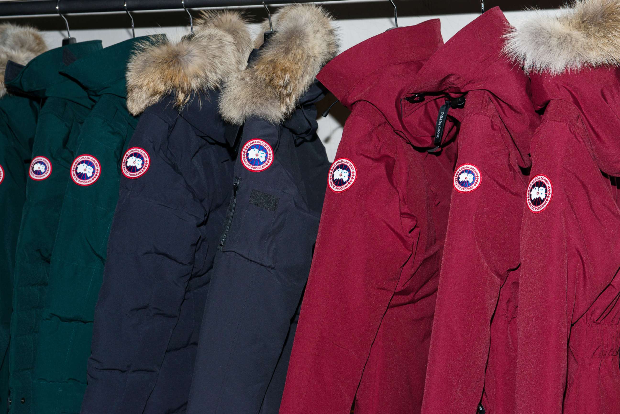 PHOTO: A view inside Canada Goose's U.S. flagship store, Nov. 16, 2016, in New York.