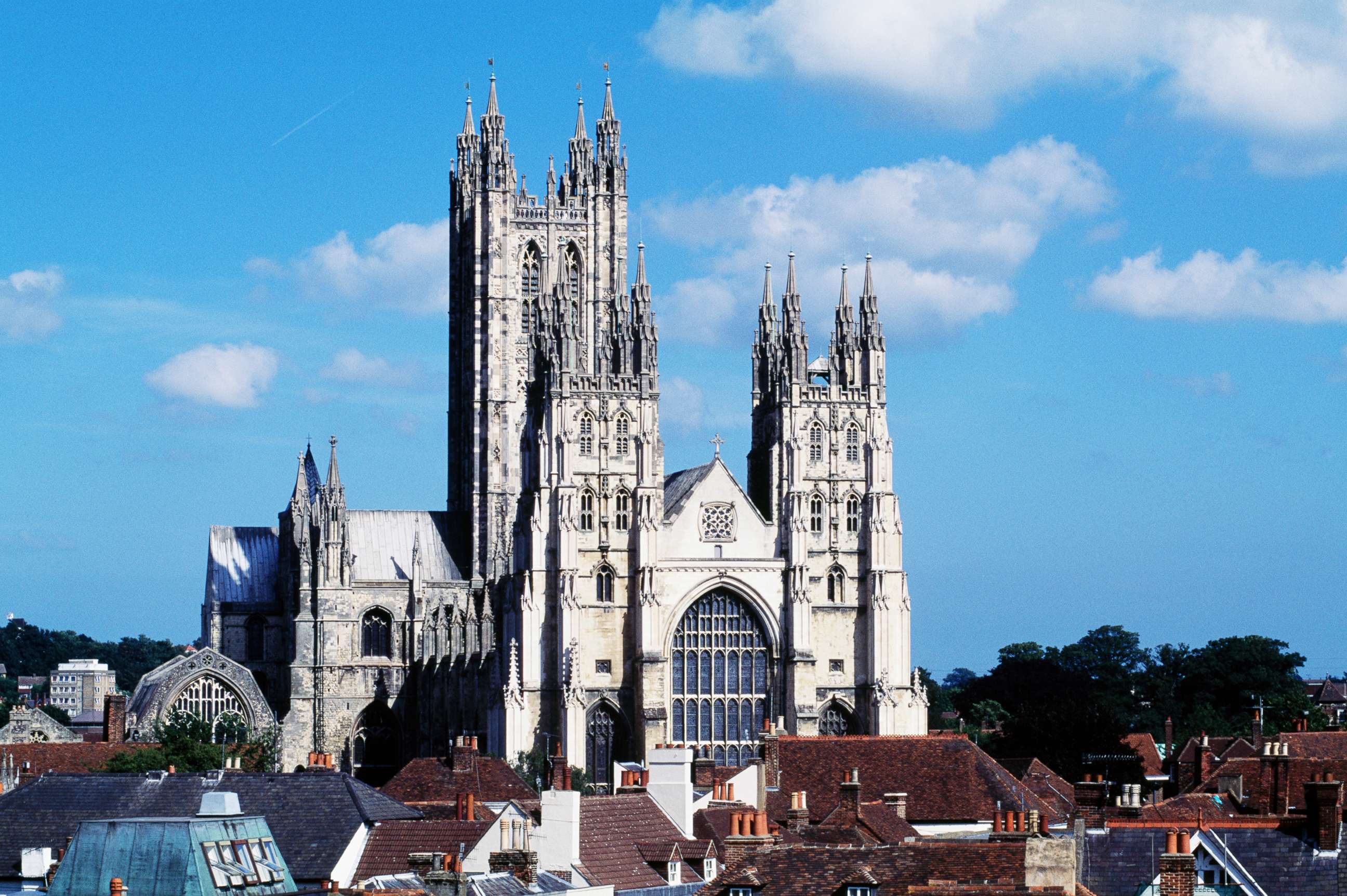 PHOTO: Canterbury cathedral in England is pictured.