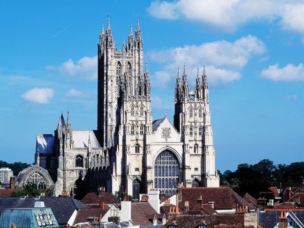 PHOTO: Canterbury cathedral in England is pictured.