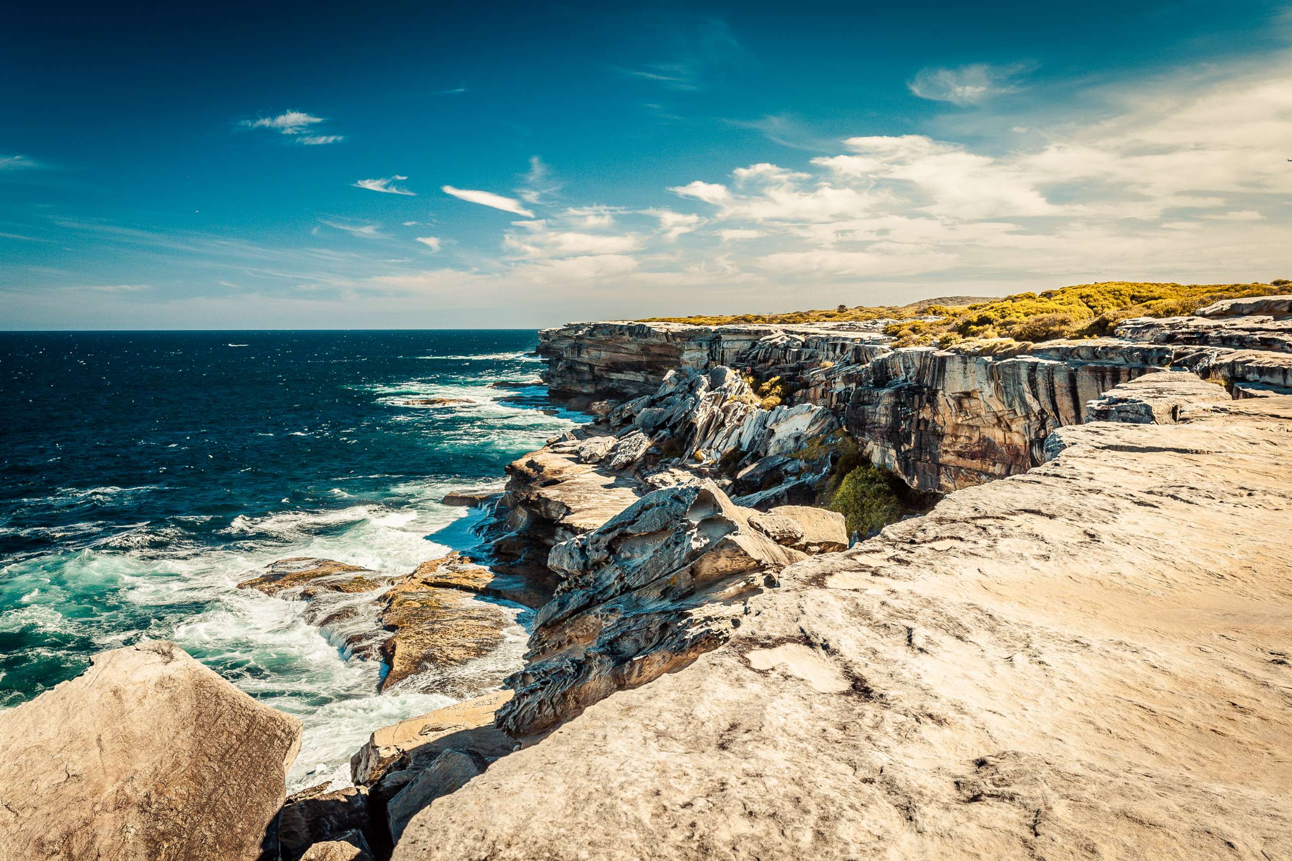 PHOTO: Cape Solander, located in the Kurnell section of Kamay Botany Bay National Park in Sydney, is pictured in this undated stock photo.