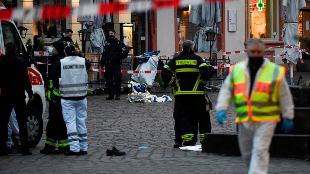 4 dead as car drives into pedestrian area in Trier, Germany - ABC News
