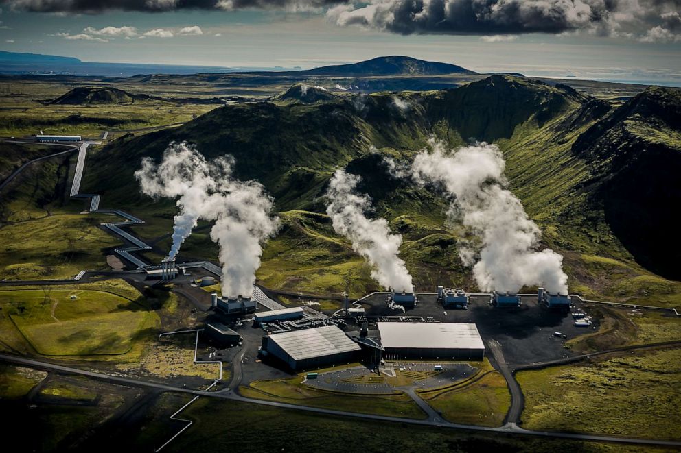 PHOTO: A geothermal power plant near Reykjavik, Iceland.