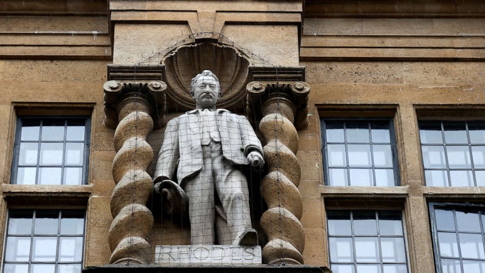 University of Oxford's Oriel College recommends removal of Cecil Rhodes statue amid protests thumbnail