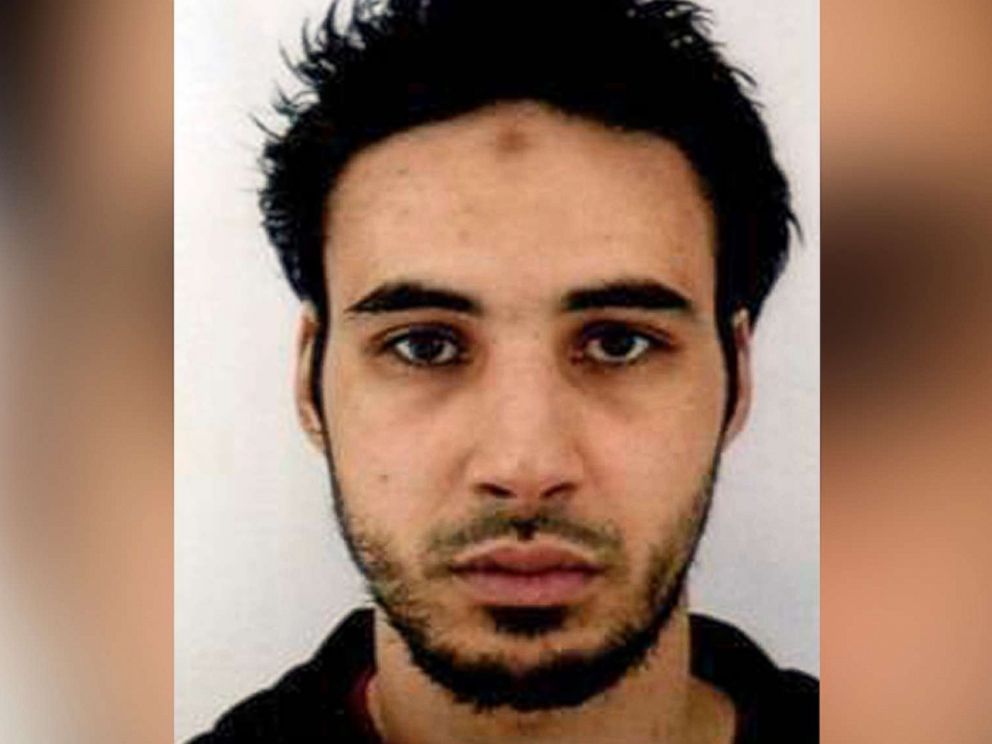 PHOTO: This undated handout photo provided by the French police, shows Cherif Chekatt, the suspect in the shooting in Strasbourg, France, Dec. 11, 2018.