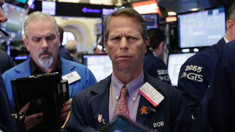 Trader Robert Charmak works on the floor of the New York Stock Exchange, Friday, June 15, 2018. U.S. stocks fell with other markets around the world on Friday after the Trump administration stepped up the trade dispute between the world's two biggest economies by announcing tariffs on $50 billion of imports from China.