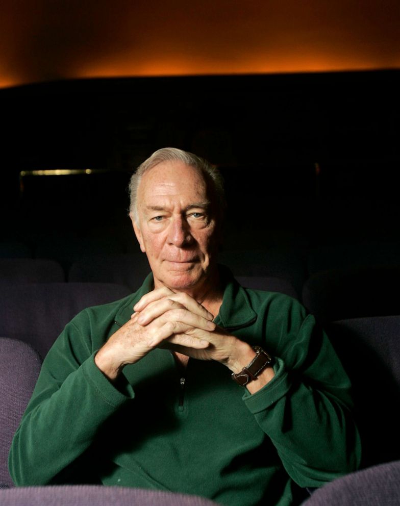 PHOTO: Actor Christopher Plummer poses at the Lyceum Theatre during his stint performing in "Inherit the Wind" in New York, May 17, 2007.