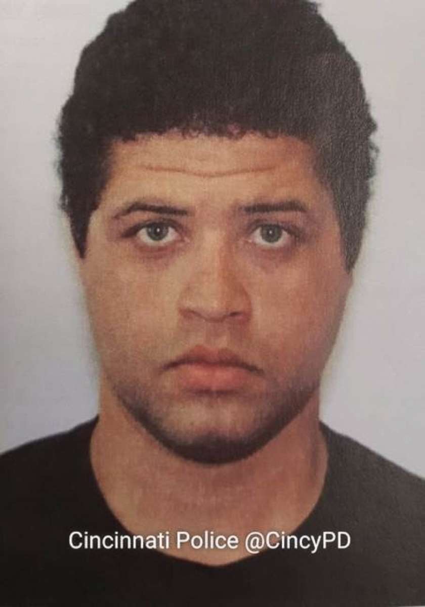 PHOTO: Shooting suspect, 29-year old Omar Perez, has been detained by the Cincinnati police, Sept. 6, 2018.
