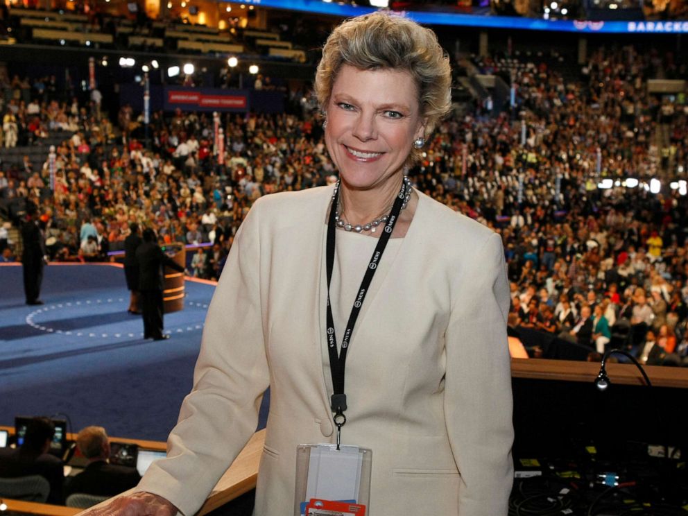 PHOTO: Cokie Roberts covering the 2012 Democratic National Convention in Charlotte, N.C.