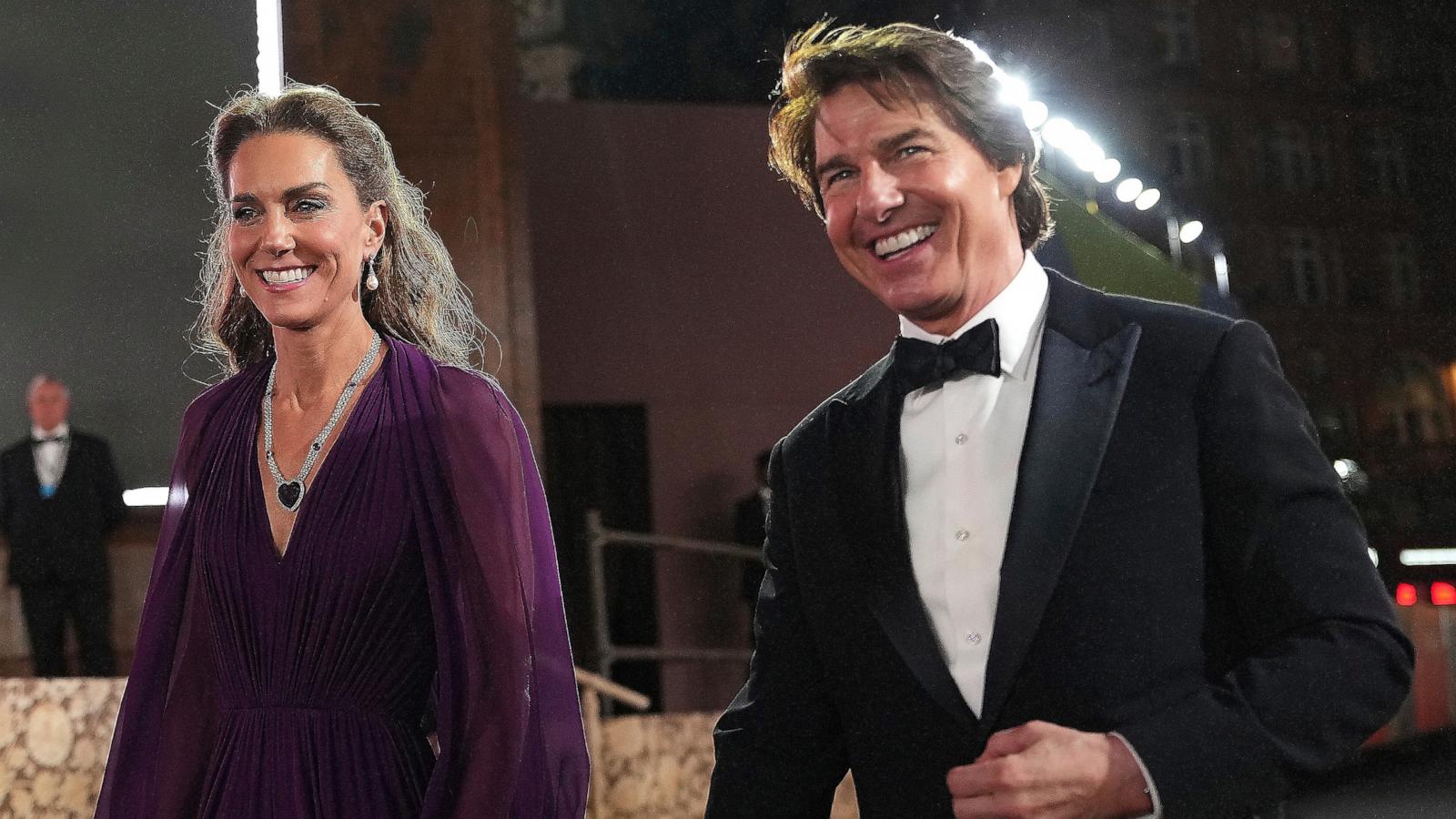 Prince William, Princess Kate celebrate Tom Cruise at 'Digger' premiere in London