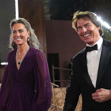 PHOTO: Britain's Kate, Princess of Wales and Tom Cruise at the World premiere for the film "Digger" in London, Sept. 22, 2026. 
