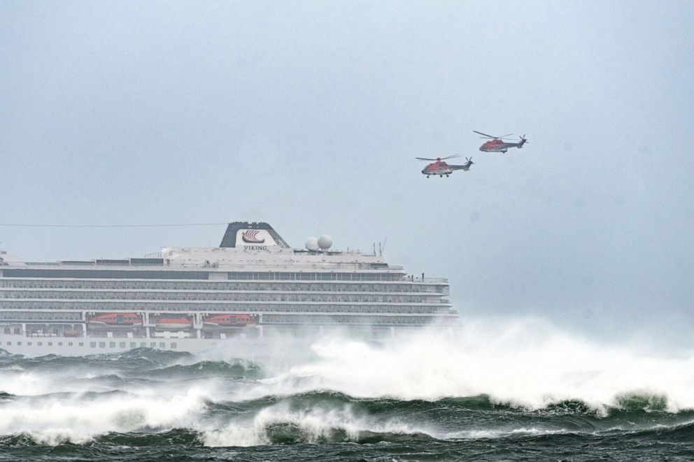 cruise ship viking rescue