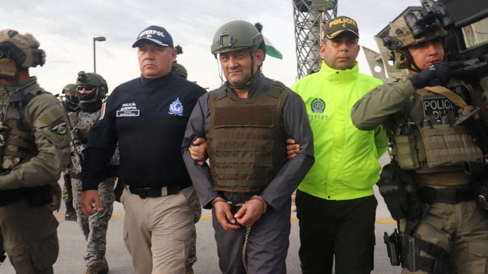 Dairo Usuga, alleged Colombian drug lord, extradited to US