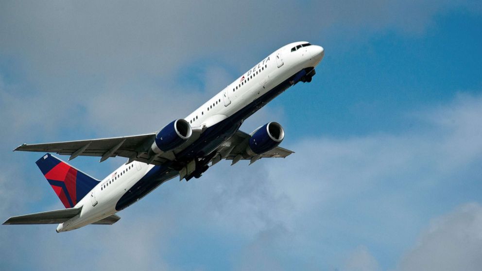 PHOTO: In this Feb. 21, 2013, file photo, a Delta Airlines jet takes off from Fort Lauderdale-Hollywood International Airport.