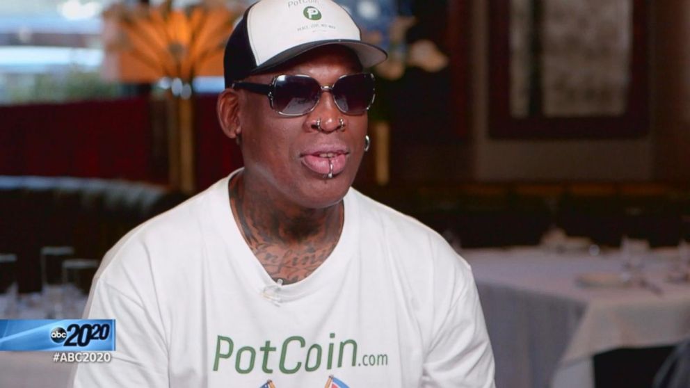 PHOTO: Former NBA star Dennis Rodman spoke to ABC News' Bob Woodruff about his relationship with North Korean leader Kim Jong Un.