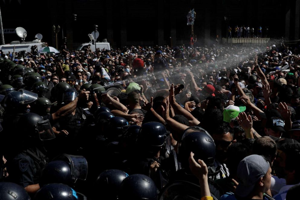 Brazilians mourn death of Argentinian archrival Maradona