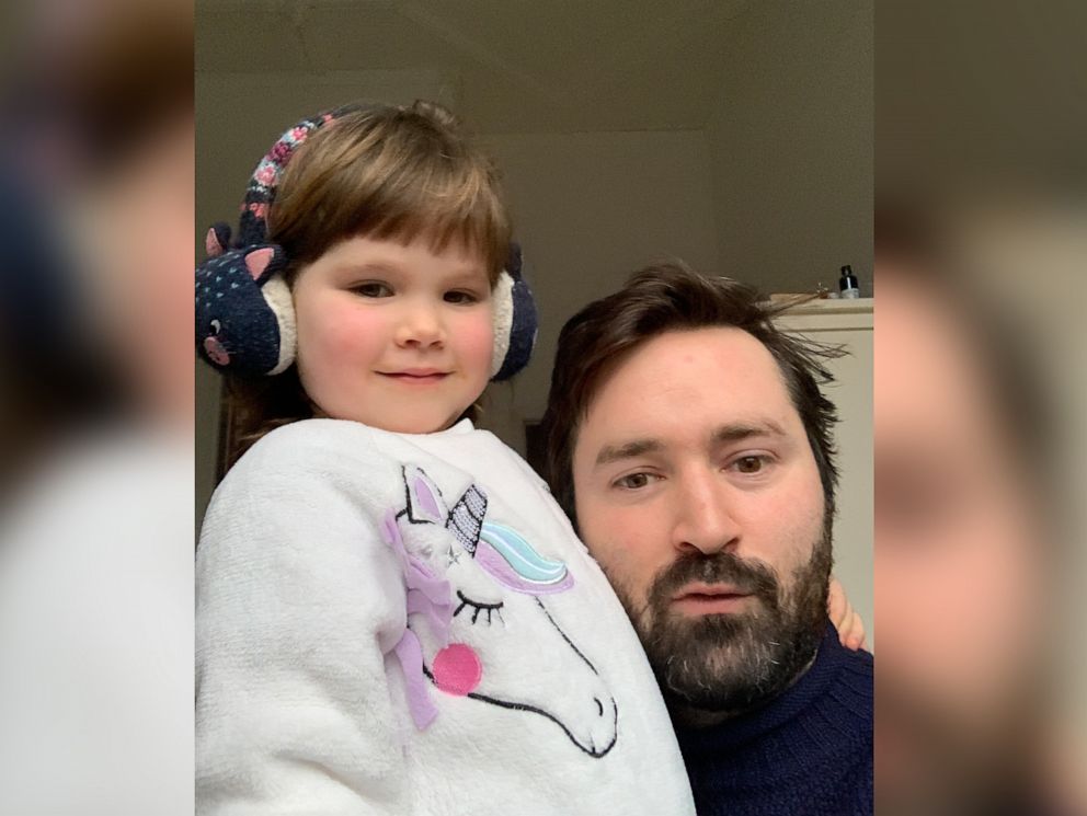 PHOTO: Tom Rosenthal and his daughter Fenn, from London, England, went viral after writing 'Dinosaurs in Love,' which takes the listener on a magical minute-long journey inside the mind of a toddler.