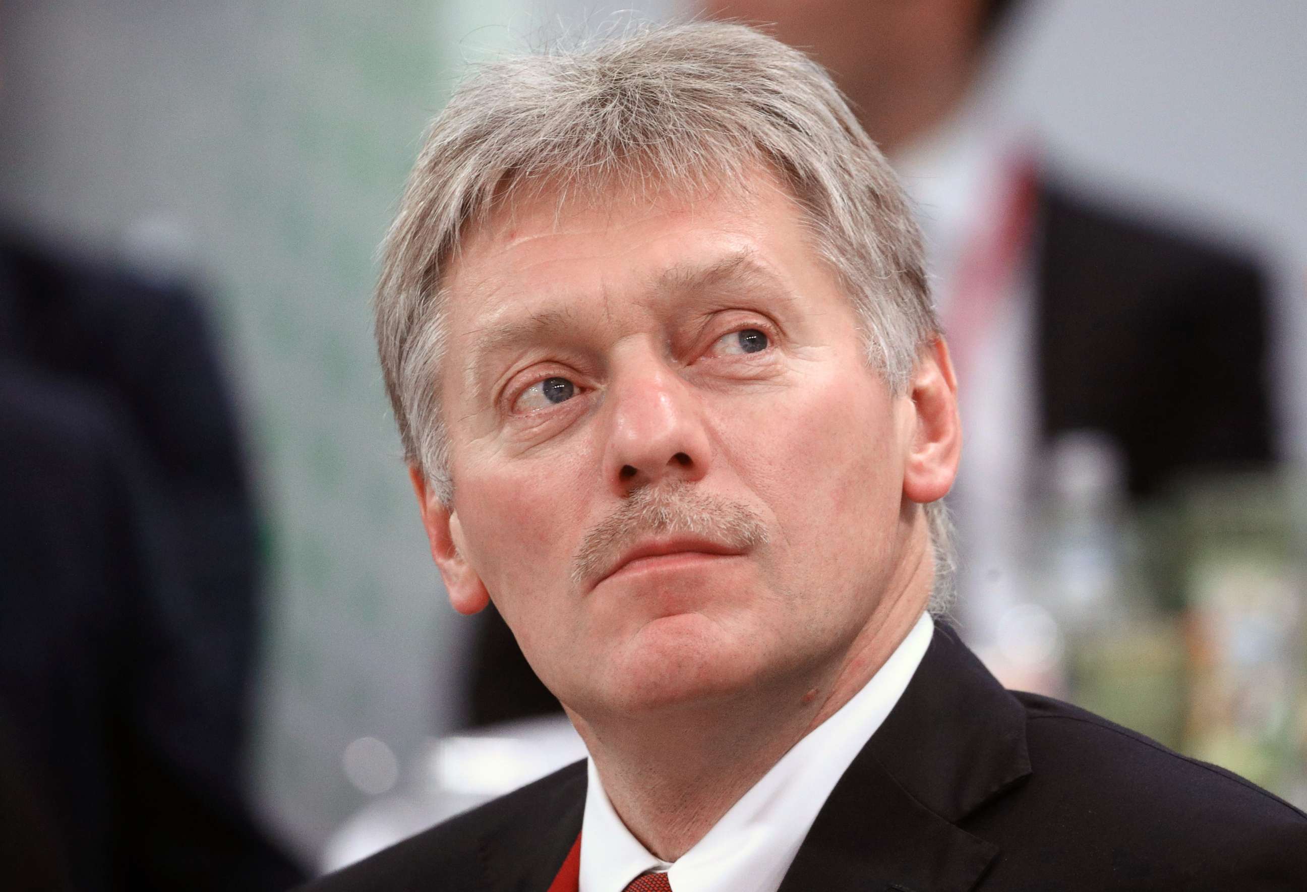 PHOTO: Russian Presidential Spokesman Dmitry Peskov attends the 24th St Petersburg International Economic Forum at the ExpoForum Convention and Exhibition Center in St. Petersburg, Russia.