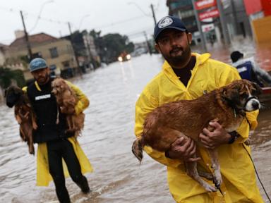 Flooding in Brazil is set to continue through the weekend