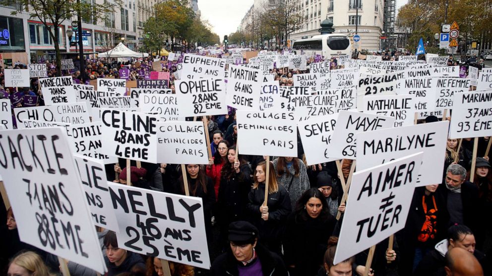 Tens Of Thousands March Against Gendered Violence In Paris Abc11 4555