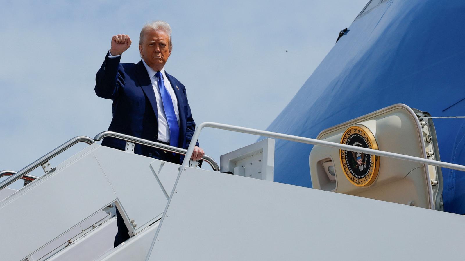 Trump admin live updates: Trump defends using ‘free plane’ from Qatar as AF1