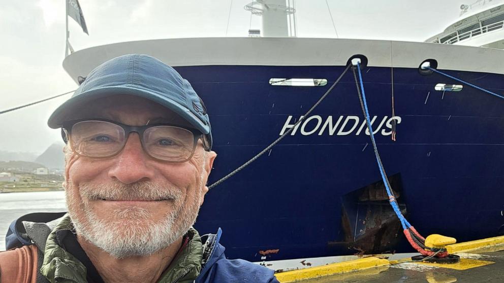 PHOTO: Dr. Steve Kornfeld is shown in this undated file photo. Dr. Kornfeld spoke with ABC News while aboard the M/V Hondius.
