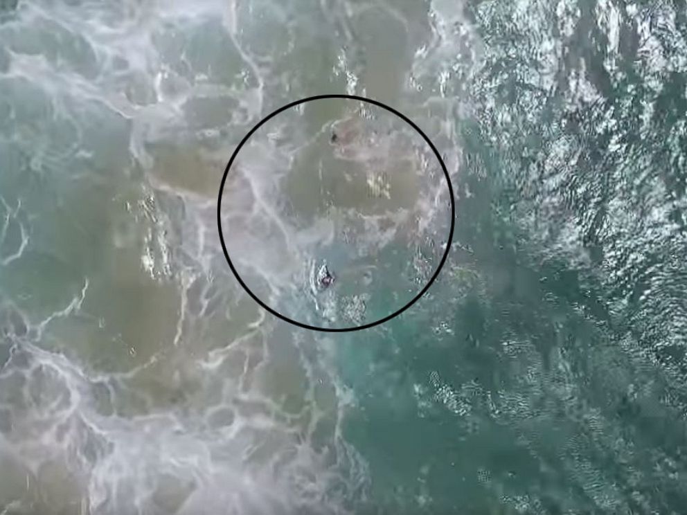 Dramatic Drone Rescue Of 2 Australian Swimmers Billed As A First Abc News