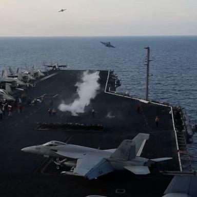 US Navy and UK Royal Navy shoot down 18 Houthi drones and 3 missiles